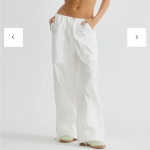 SNDYS PALOMA CARGO PANT - WHITE